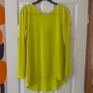 Lime Green Swim Mini Dress Coverup